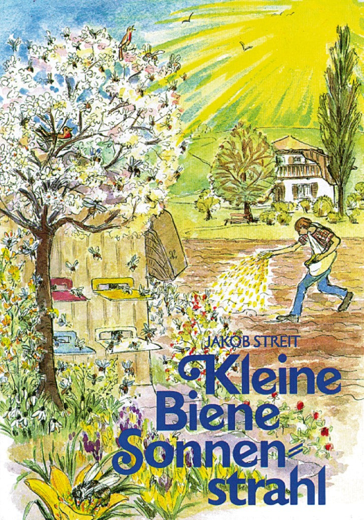 Kleine Biene Sonnenstrahl