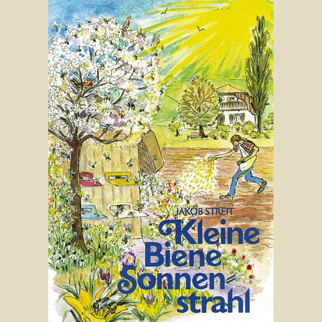 Kleine Biene Sonnenstrahl