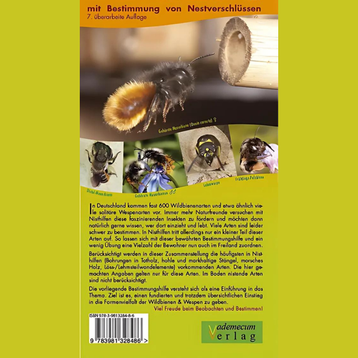 Bienen & Wespen in Nisthilfen