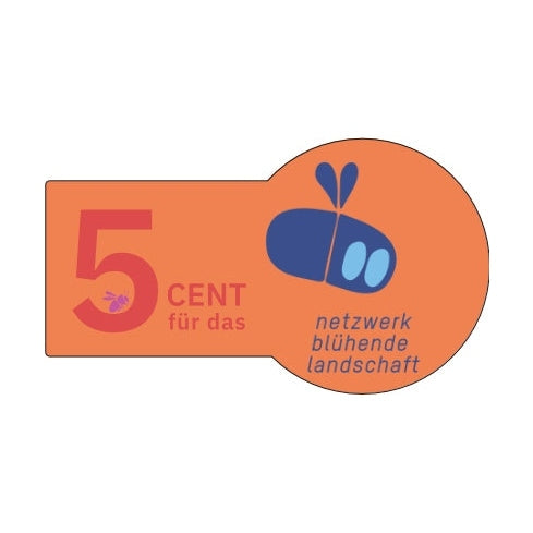 5-Cent-Etiketten orange