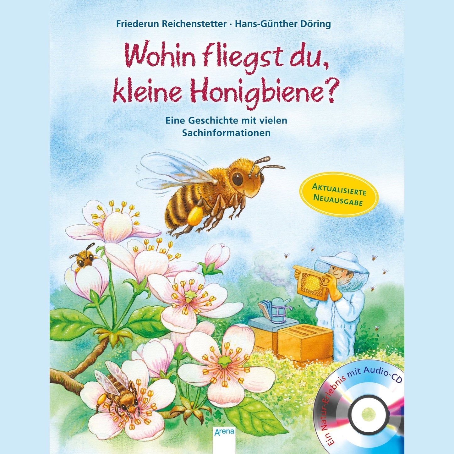 Wohin fliegst du, kleine Honigbiene?