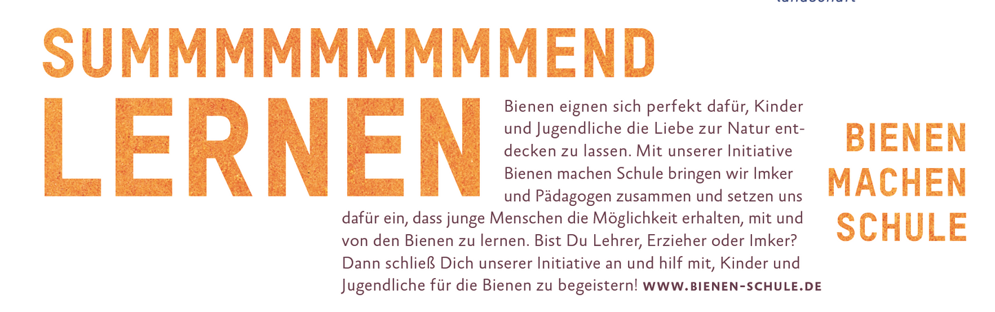 Flyer über Mellifera e.V.