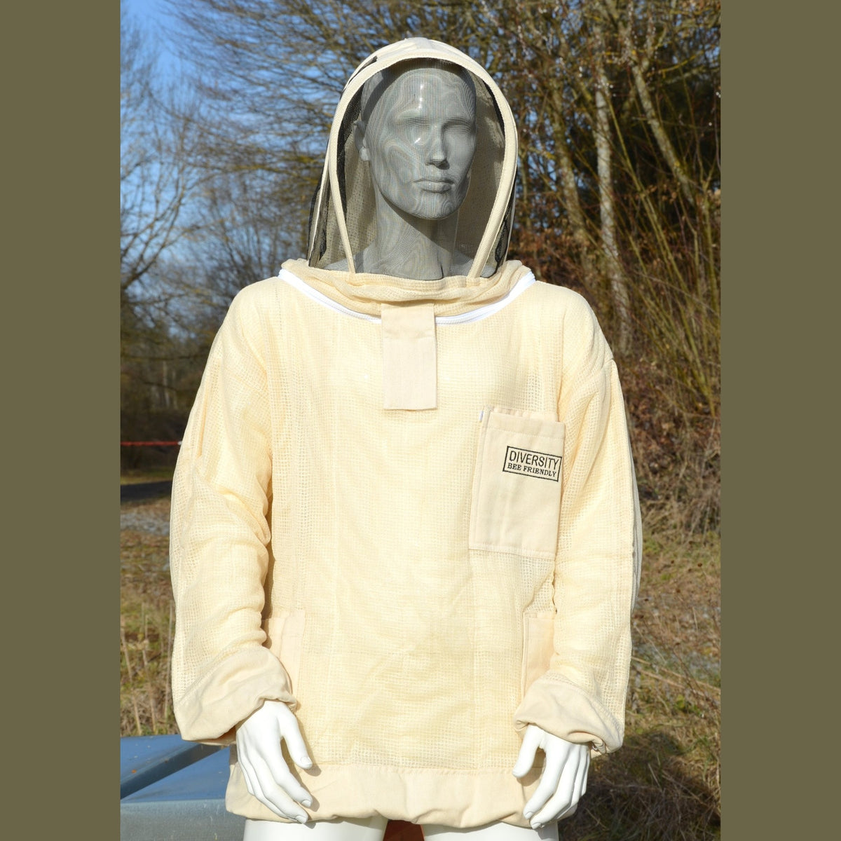 Imkerjacke mit rundum Belüftung (Rund- und Fechtmaske)