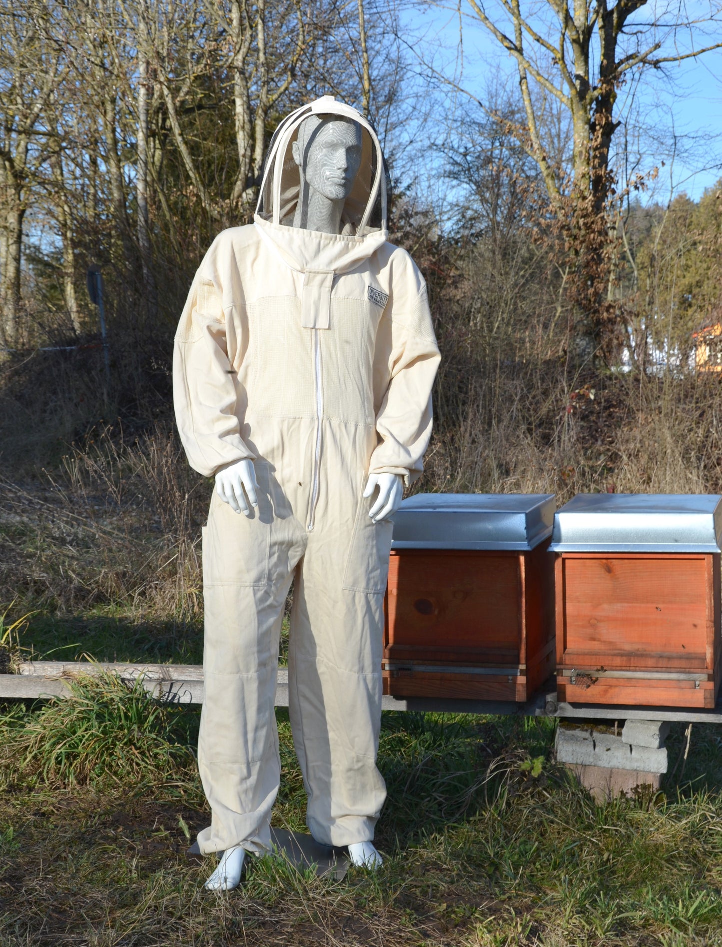 Imkeranzug mit Teil-Belüftung (Rund- und Fechtmaske)