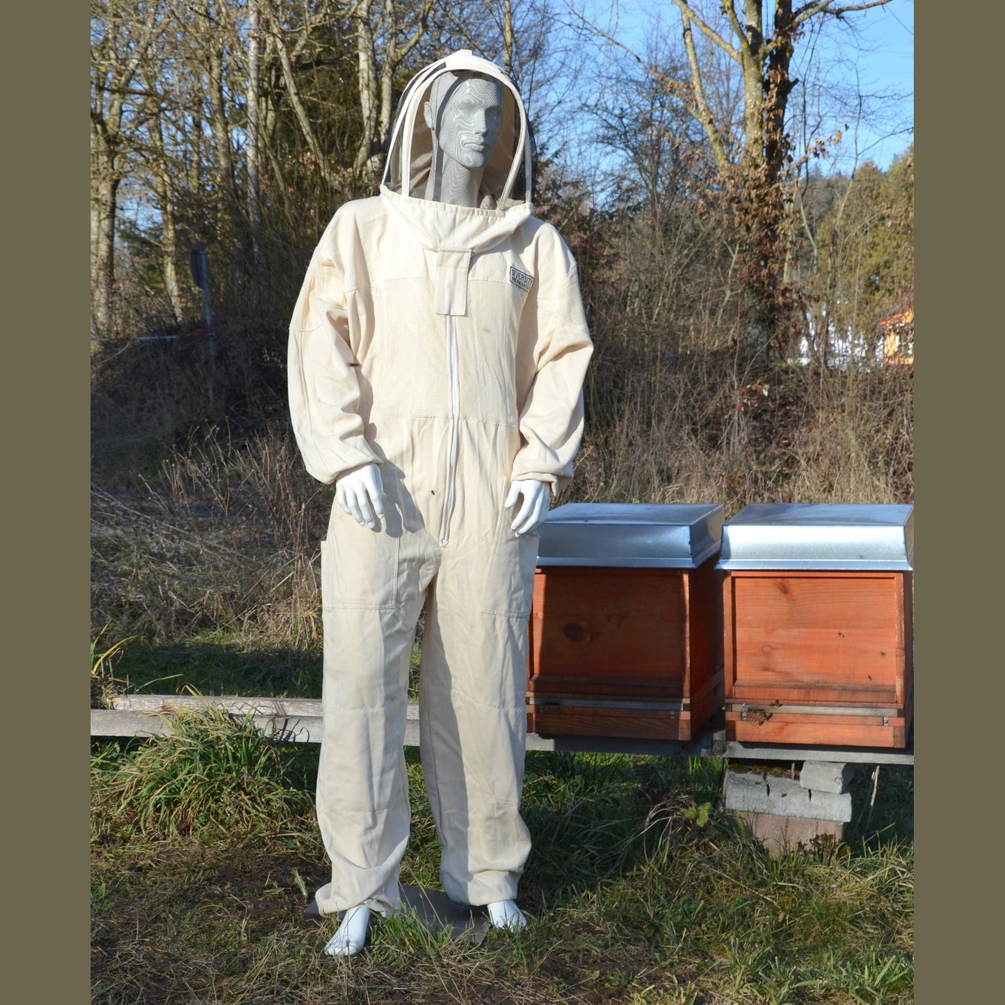 Imkeranzug mit Teil-Belüftung (Rund- und Fechtmaske)