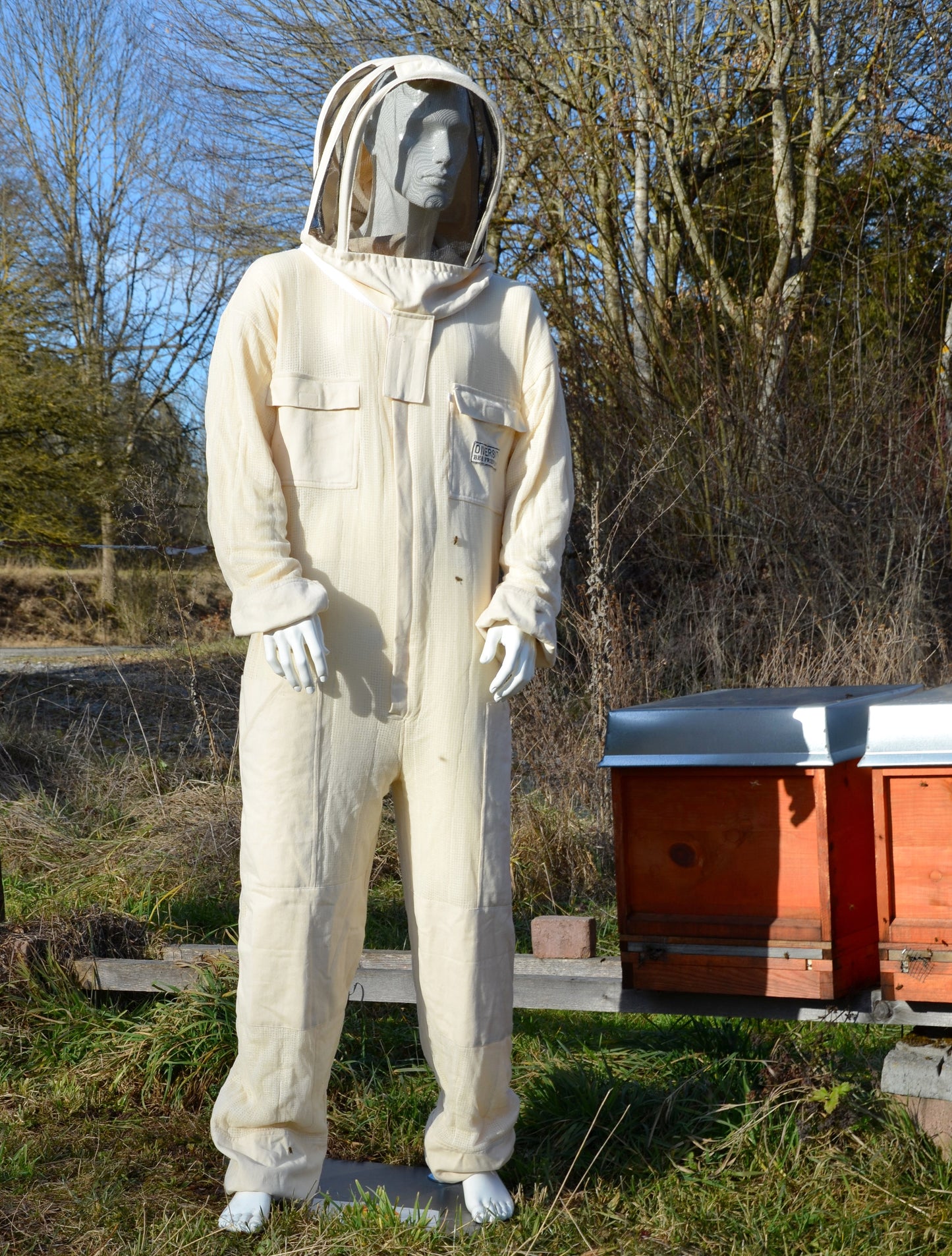 Imkeranzug mit rundum Belüftung (Rund- und Fechtmaske)