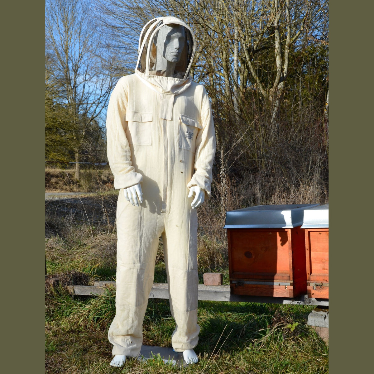 Imkeranzug mit rundum Belüftung (Rund- und Fechtmaske)