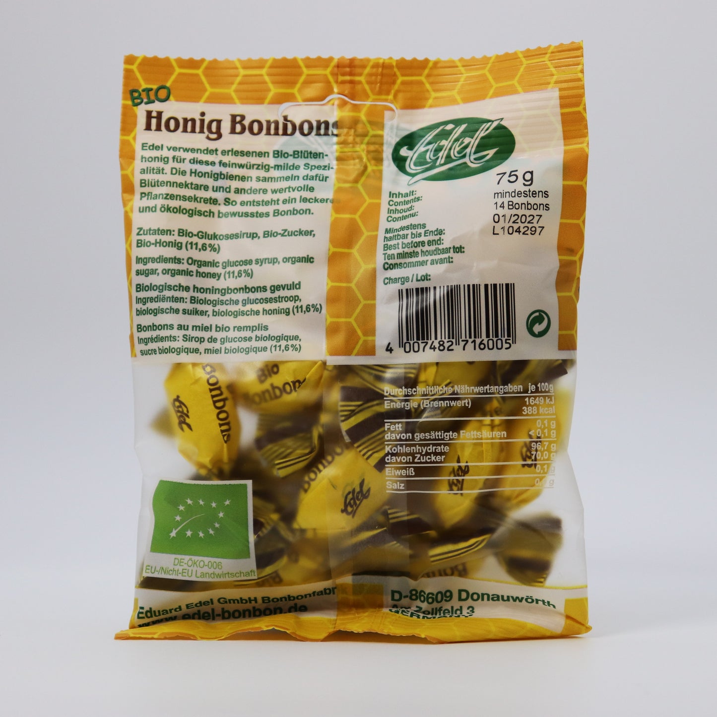 Bio Honig-Bonbons