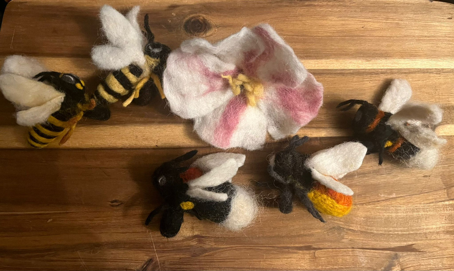 Teilnahmegebühr Workshop Filzen für Bienenpädagogen und Filzkunstinteressierte