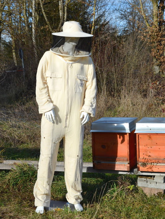 Imkeranzug mit rundum Belüftung (Rund- und Fechtmaske)